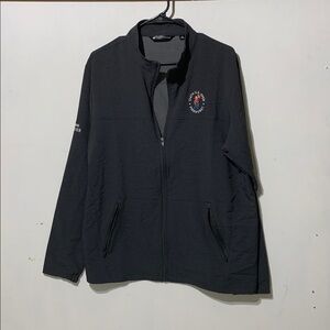 Travis Mathew Valley View Full Zip Windbreaker Jacket Pinehurst US Open large